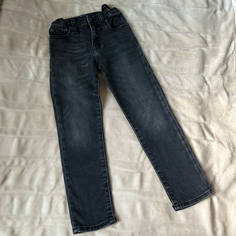 Boys Polo Washed Denim